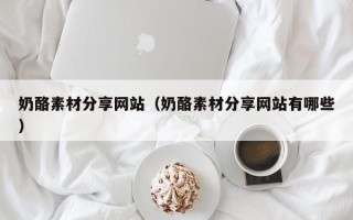 沙洋奶酪素材分享网站（奶酪素材分享网站有哪些）